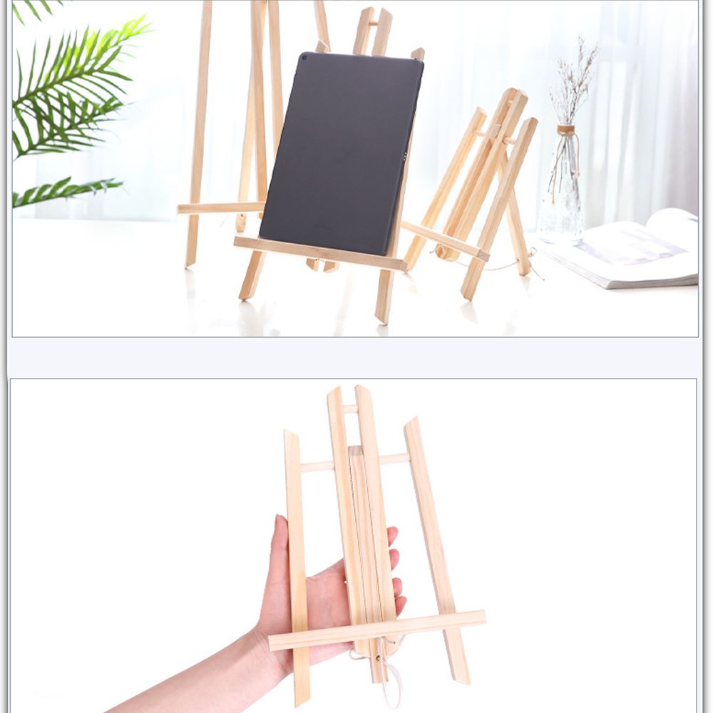 Mini Portable Wooden Art Easel Stand Adjustable Angle
