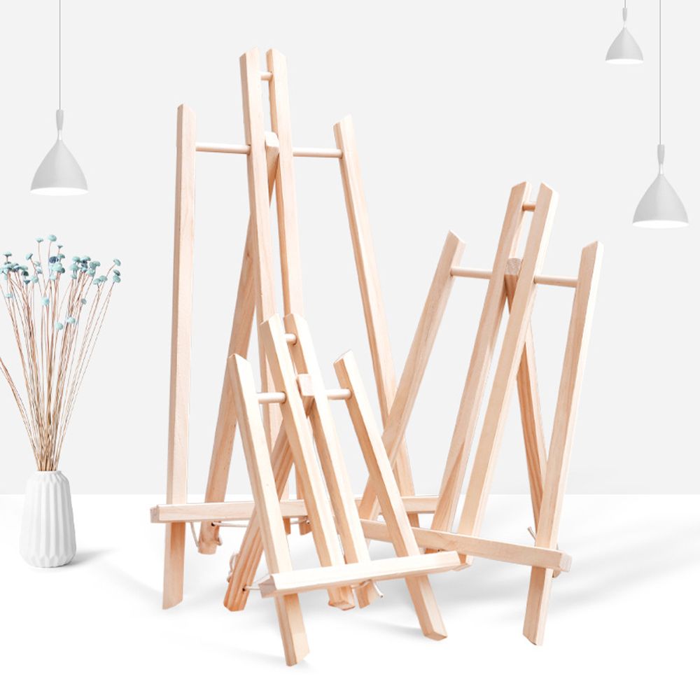 Mini Portable Wooden Art Easel Stand Adjustable Angle