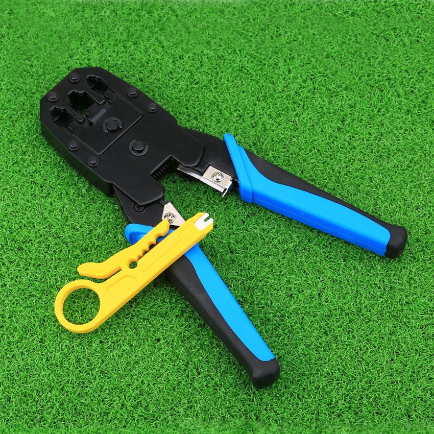 Network Cable Stripping Pliers HT-315 Cuts Strips Crimps 3