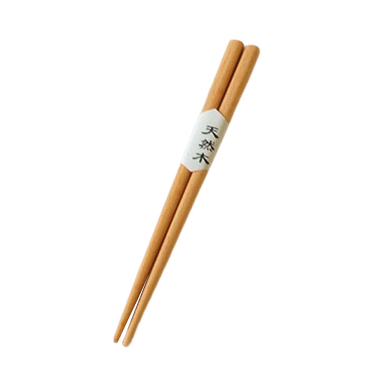 1 Pair 18cm Wooden Chopsticks Dishwasher Safe Comfortable-A