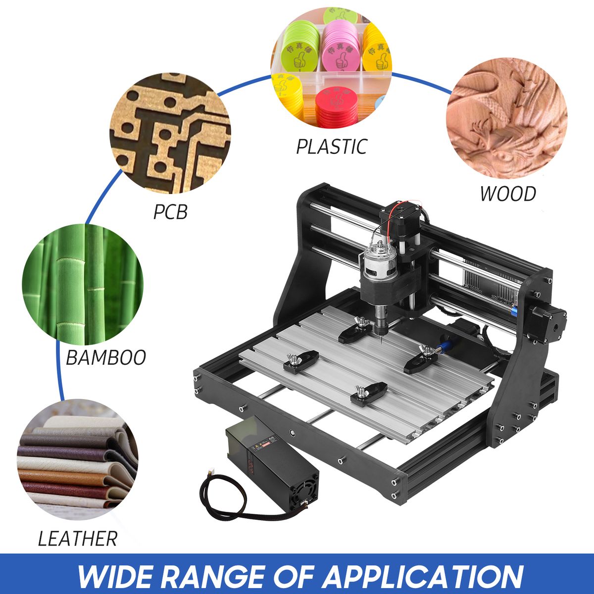 CNC 30*18 Pro Router Kit GRBL Control 3 Axis Offline