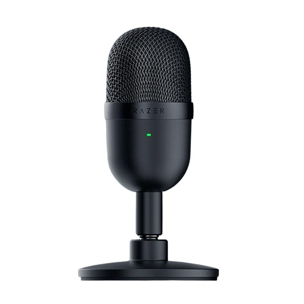Razer Mini USB Capacitor microphone Desktop desktop PC K Song game live microphone black
