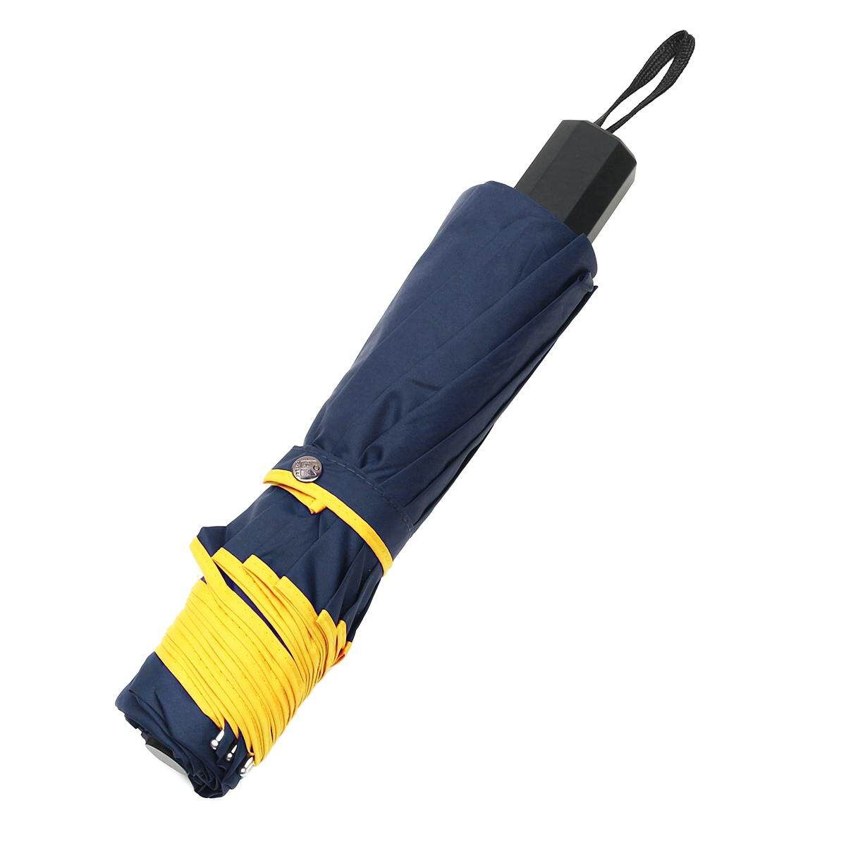 LARGE Folding Rain Anti-UV Windproof Big Oversized For Men Women Blue (blue)
