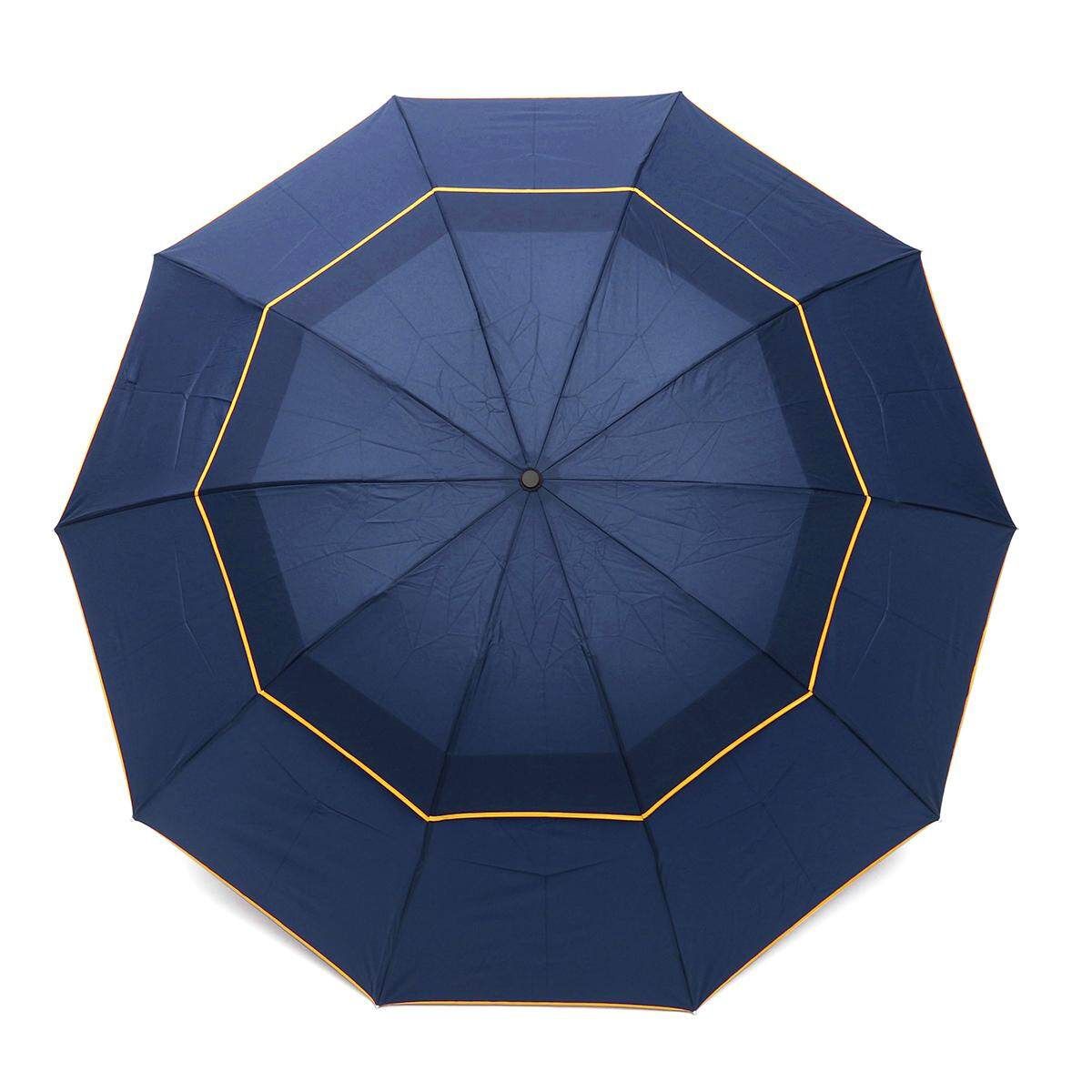 LARGE Folding Rain Anti-UV Windproof Big Oversized For Men Women Blue (blue)