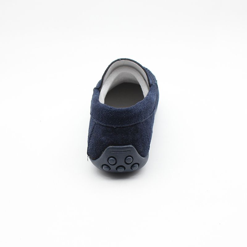Toddlers Boys Suede Tassles Shoes-Navy