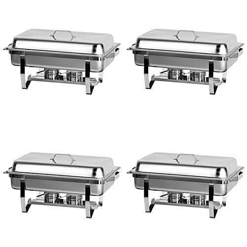 4 Pcs Of Chaffing Dishes Food Warmer