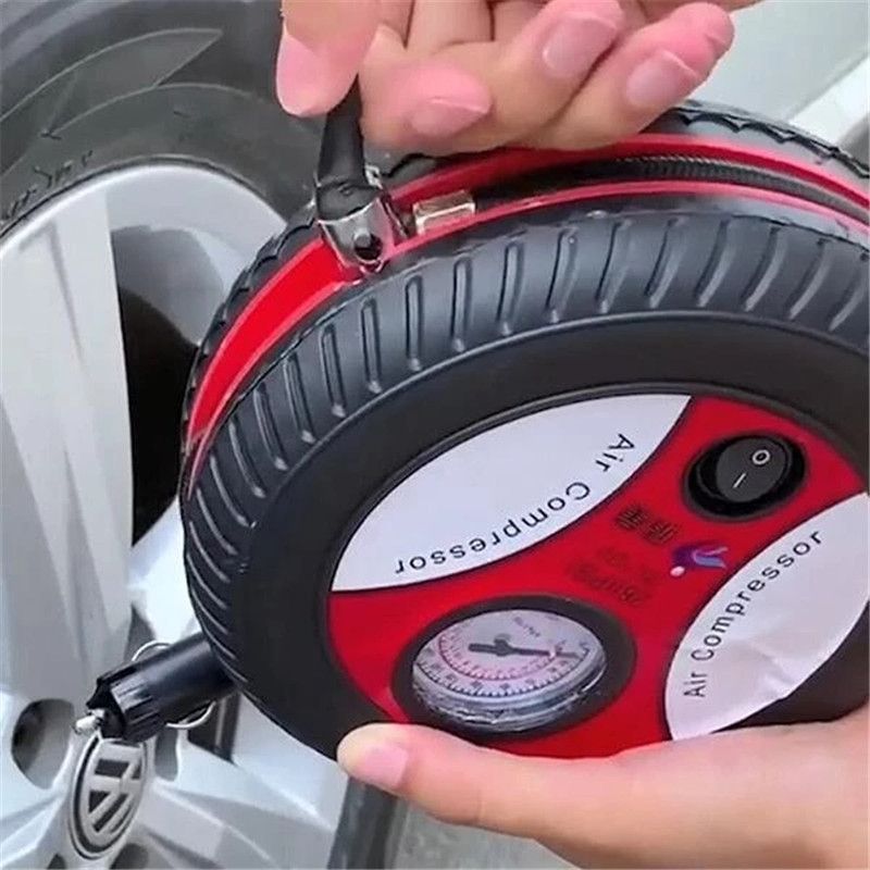 Car Air Pump 260PSI DC 12V Auto Pump Portable Electric Mini Tire Inflator Air Compressor Drop Shipping Air Pump  Tyre Inflators
