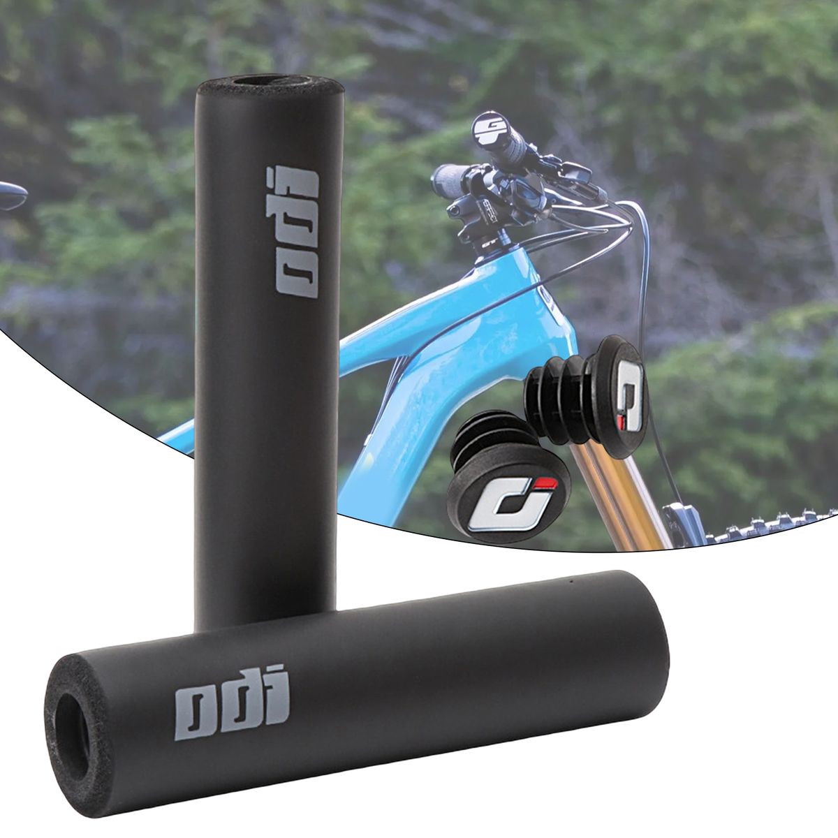 1 Set Handle Grips Corrosion Resistant Handlebar Grip Black