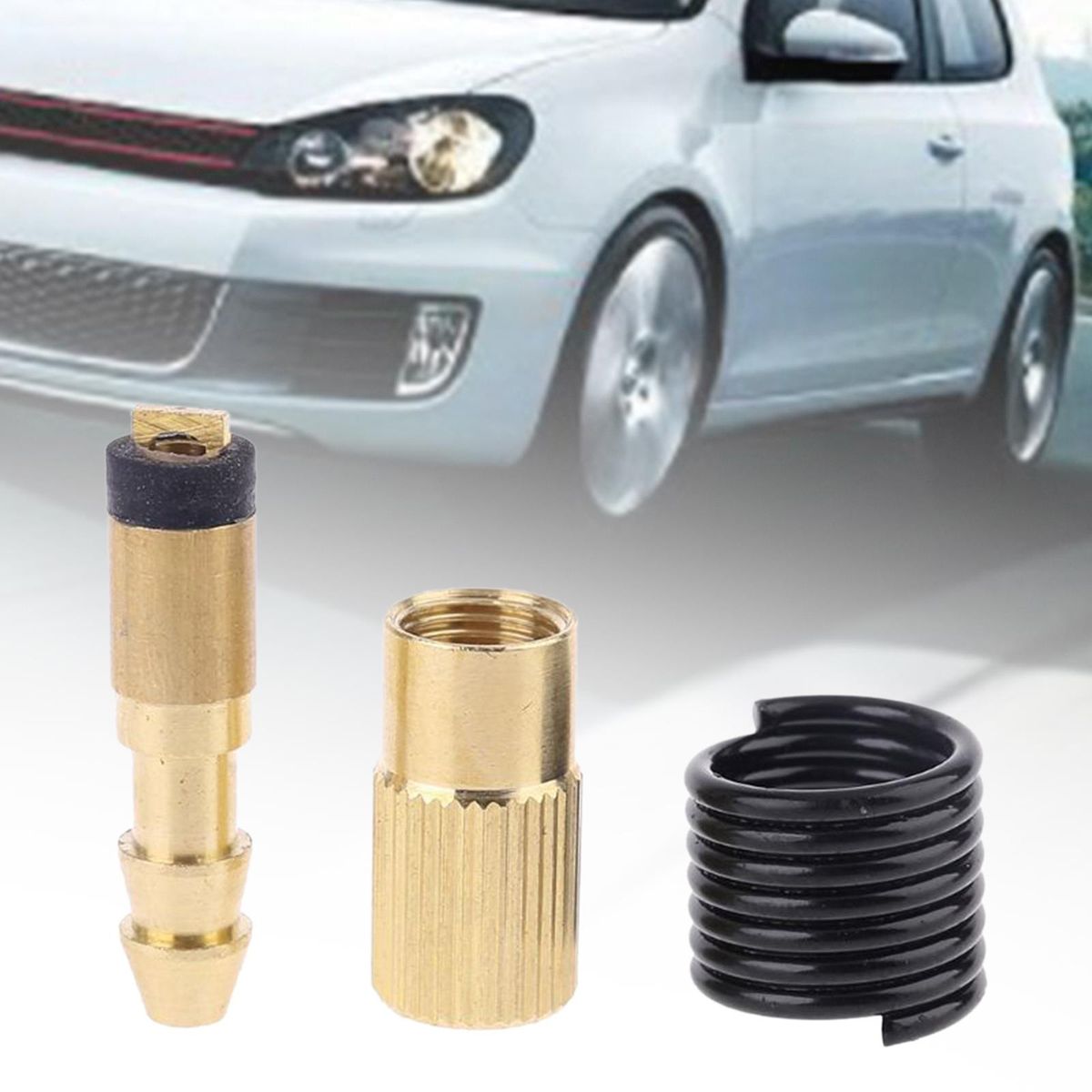 3Pcs/Set Car Tire Inflatable Adapter Compressor Hose Repair High