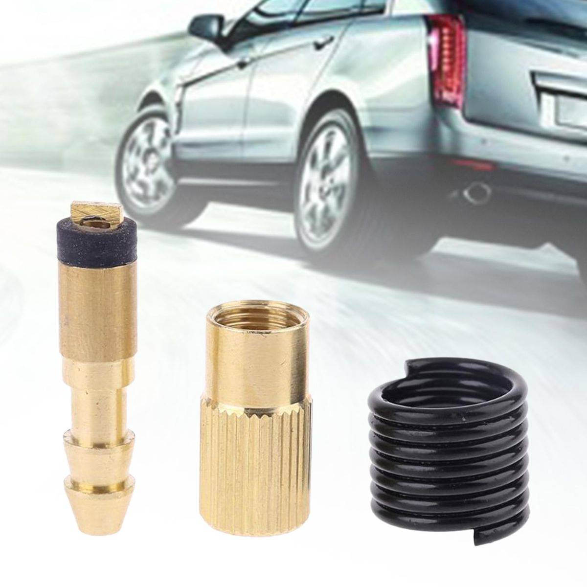 3Pcs/Set Car Tire Inflatable Adapter Compressor Hose Repair High