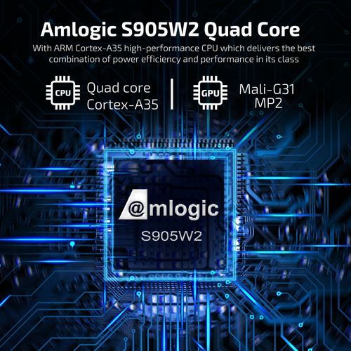X98Q UHD 4K Android11.0 Smart TV Box 2G+16G Amlogic S905W2 Media Player