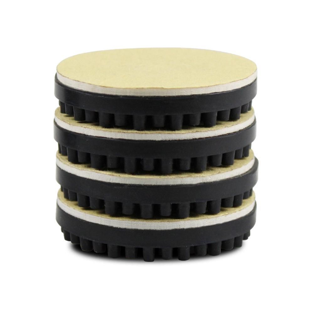 4pcs A Set Rubber Non-Skid Sound Dampening Pads for Vinyl Record Player Vibration-Absorption Isolation Pads