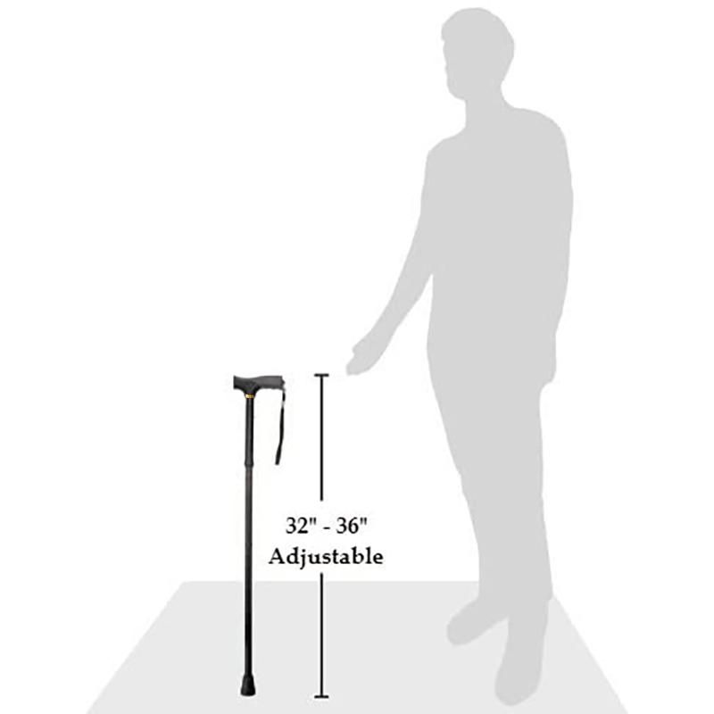 Folding Cane Walking Stick Perfect Daily Living for Limited