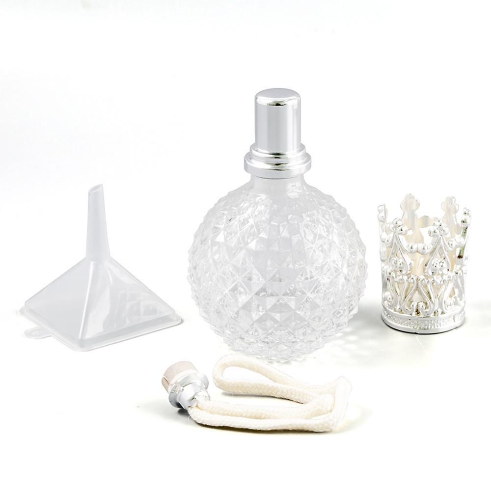 100ml White Catalytic fragrance lamp Pineapple Fragrance Diffuser Aromatherapy Oil Tan glass bottle Lamp Kit