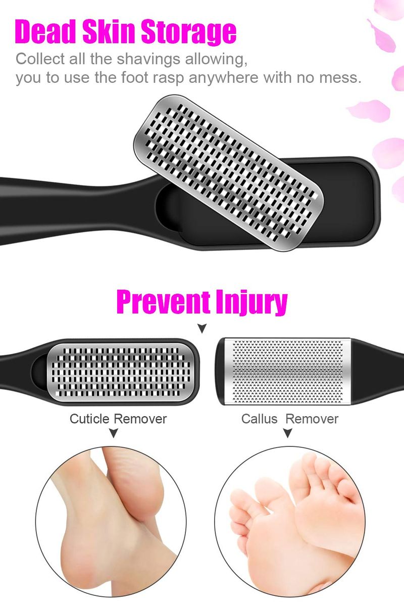 Professional Pedicure Tools Set 23 In 1 Stainless Steel Foot Care Kit Foot Rasp Dead Skin Remover Pedicure Kit For Women Salon