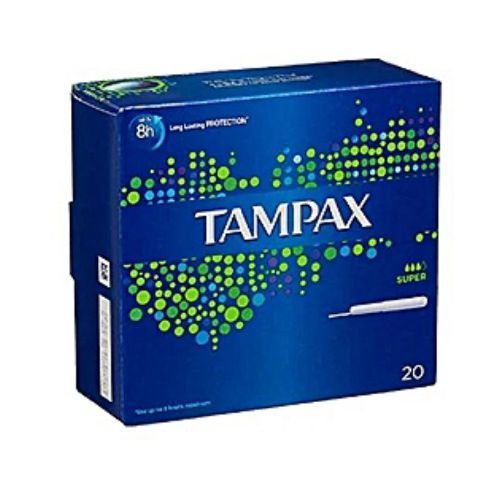 Super 8hrs Long Protection- 20 Tampons Per Pack (2packs)