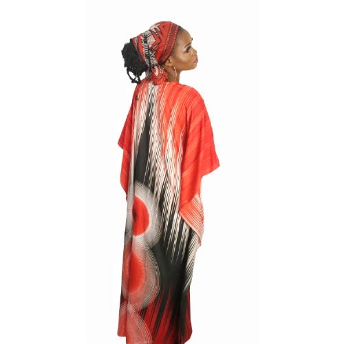 Boubou V-Neck Dress For Women
