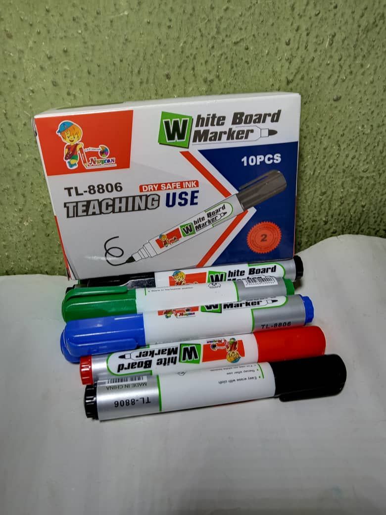 10pieces - White Board Writing And Clean Marker