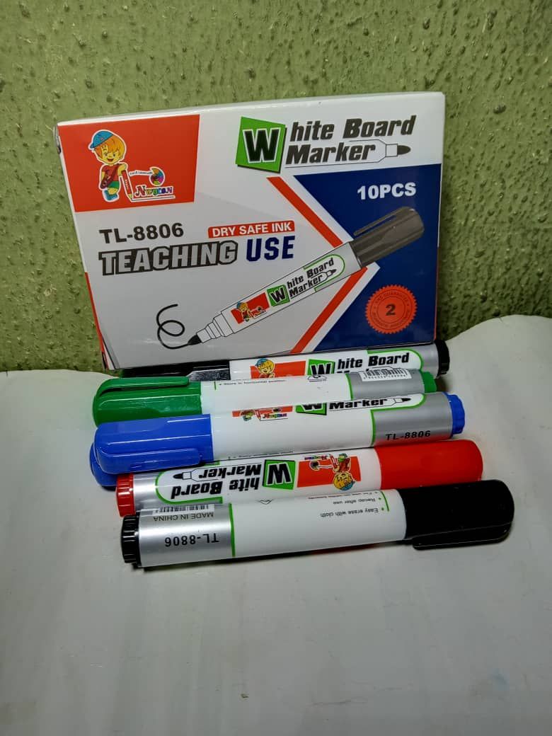 10pieces - White Board Writing And Clean Marker