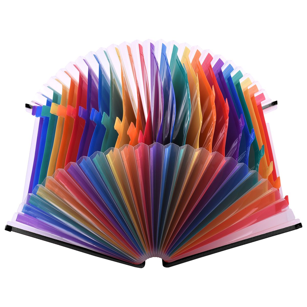 24 Pockets Expanding File Folder Accordian File Organizer A4