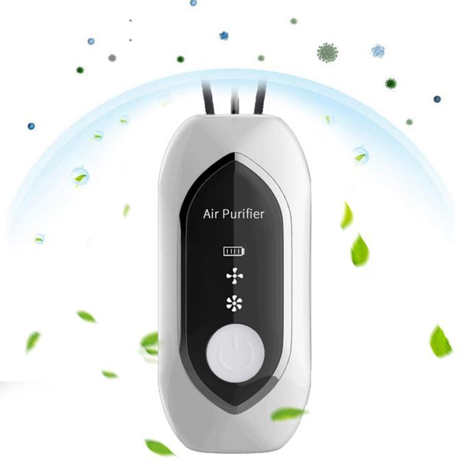 Personal Air  Necklace Wearable Portable USB Lonic White