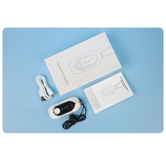 Personal Air  Necklace Wearable Portable USB Lonic White