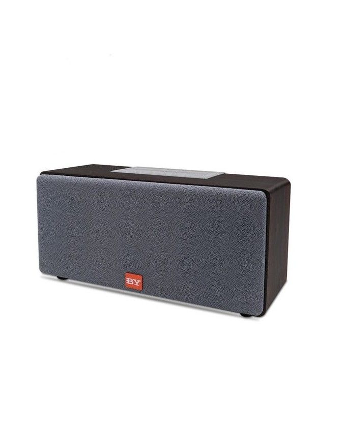 BY3070 Wooden Case Bluetooth Speaker (Black Cherry)