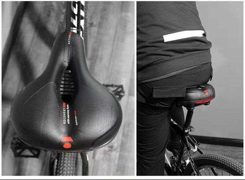 Bicycle Saddle Seat Big Mountain Bike Seat Shock Absorber