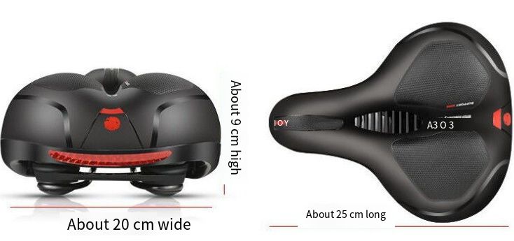 Bicycle Saddle Seat Big Mountain Bike Seat Shock Absorber