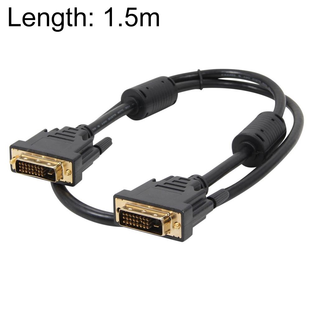 DVI 24+1P Male To DVI 24+1P Male Cable