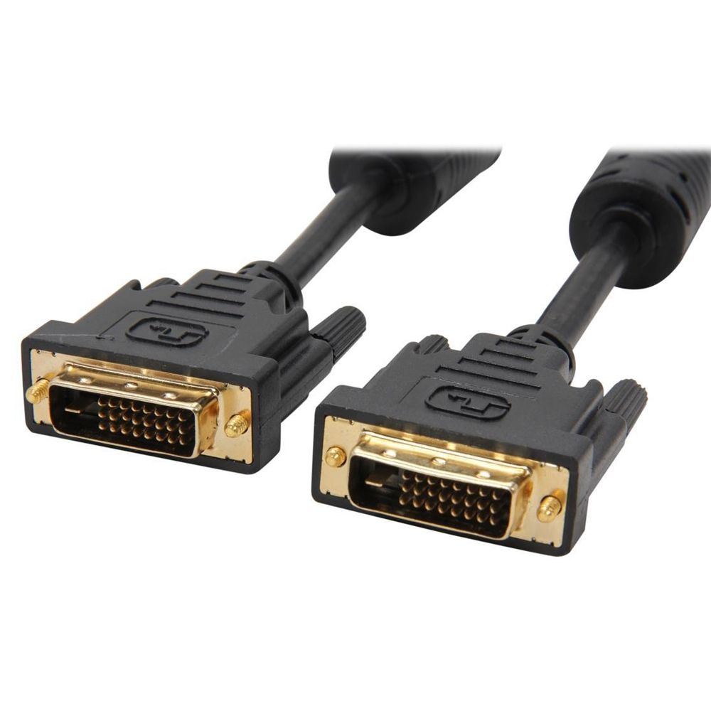 DVI 24+1P Male To DVI 24+1P Male Cable