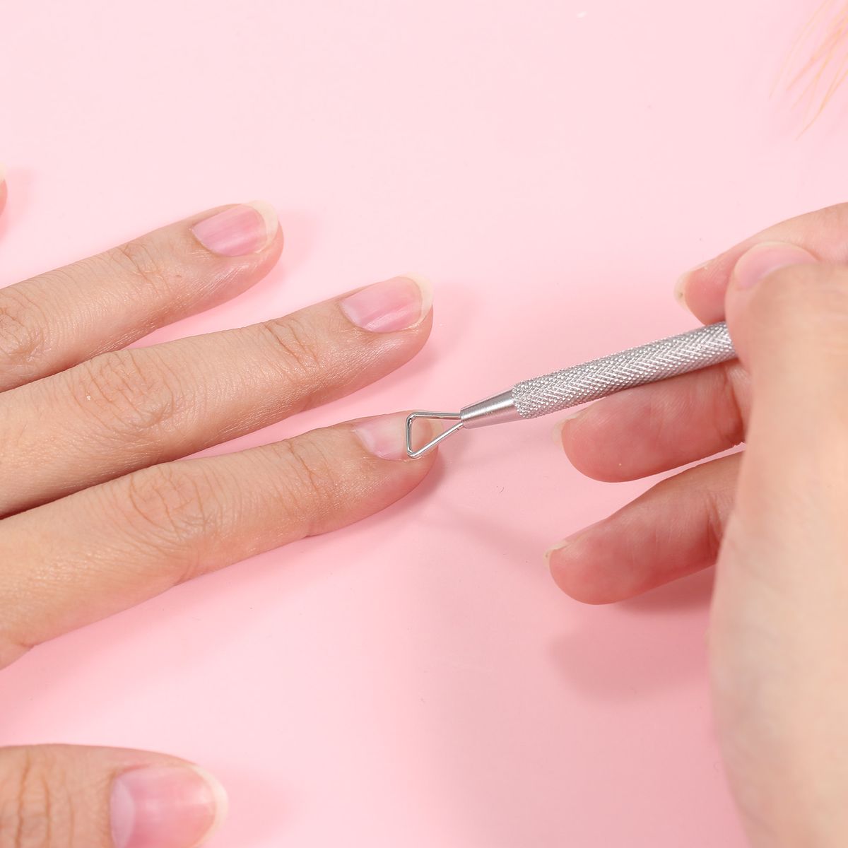 Nail Art Care Double-ended Nail Cuticle Trimmer Dead Skin