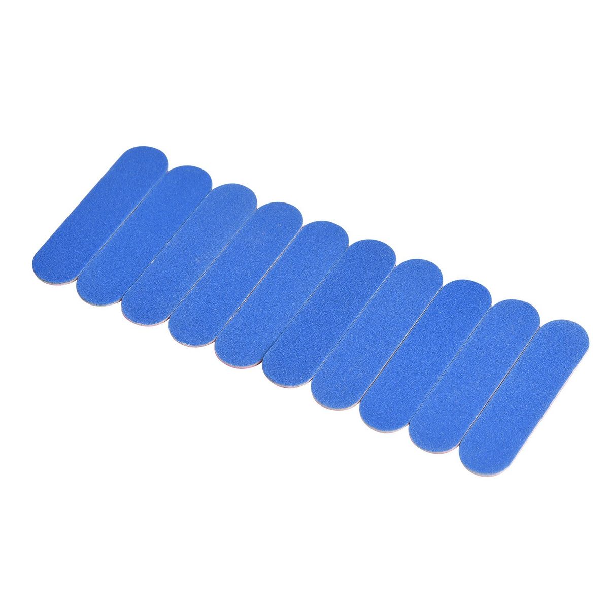 10Pcs/20Pcs Double-side Nail Files Mini Disposable Nail Buffer DIY Sandpaper Nail Tips Pink Blue Sanding Block Nail Art Tools