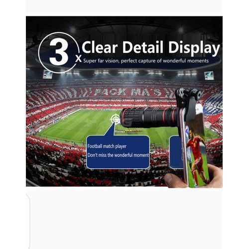 SUPERIOR HIGH DEFINITION ZOOM MOBILE TELESCOPIC LENS