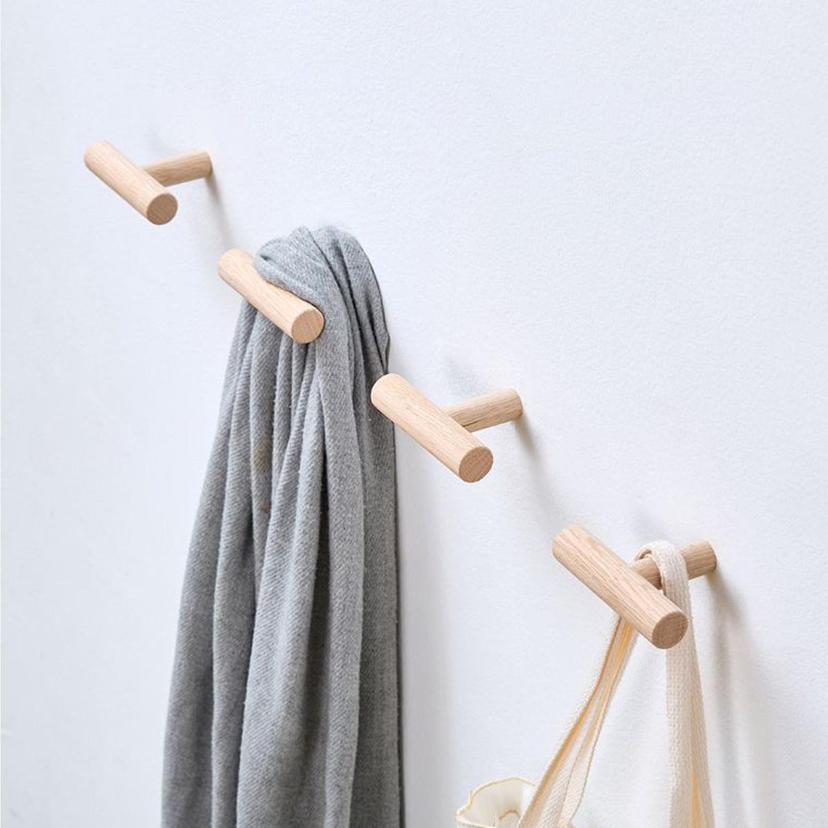 Wall Hook Hanger Wall Hook Hanger Storage Rack Khaki