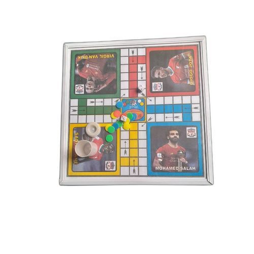 Unbreakable Glass Standard Family And Friends Ludo Game