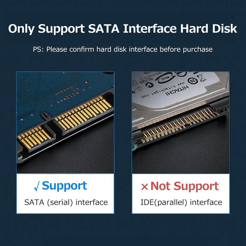 2.5 Inch USB3.0 Hard Disk Case External SATA HDD/SSD