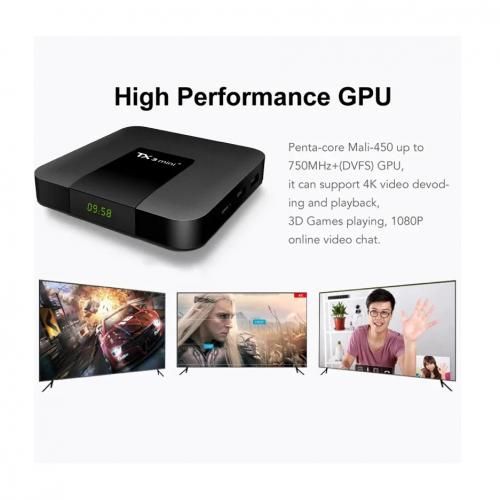 TX3 Mini+ Smart TV Box 2GB/16GB Set-top Box Media Playback