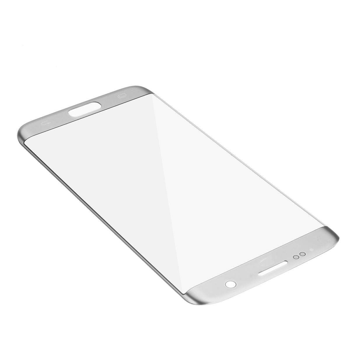 For Samsung GALAXY S7 Edge G935 Front Outer Glass Screen Lens Replacement +Tools Rose Gold Silver (silver)