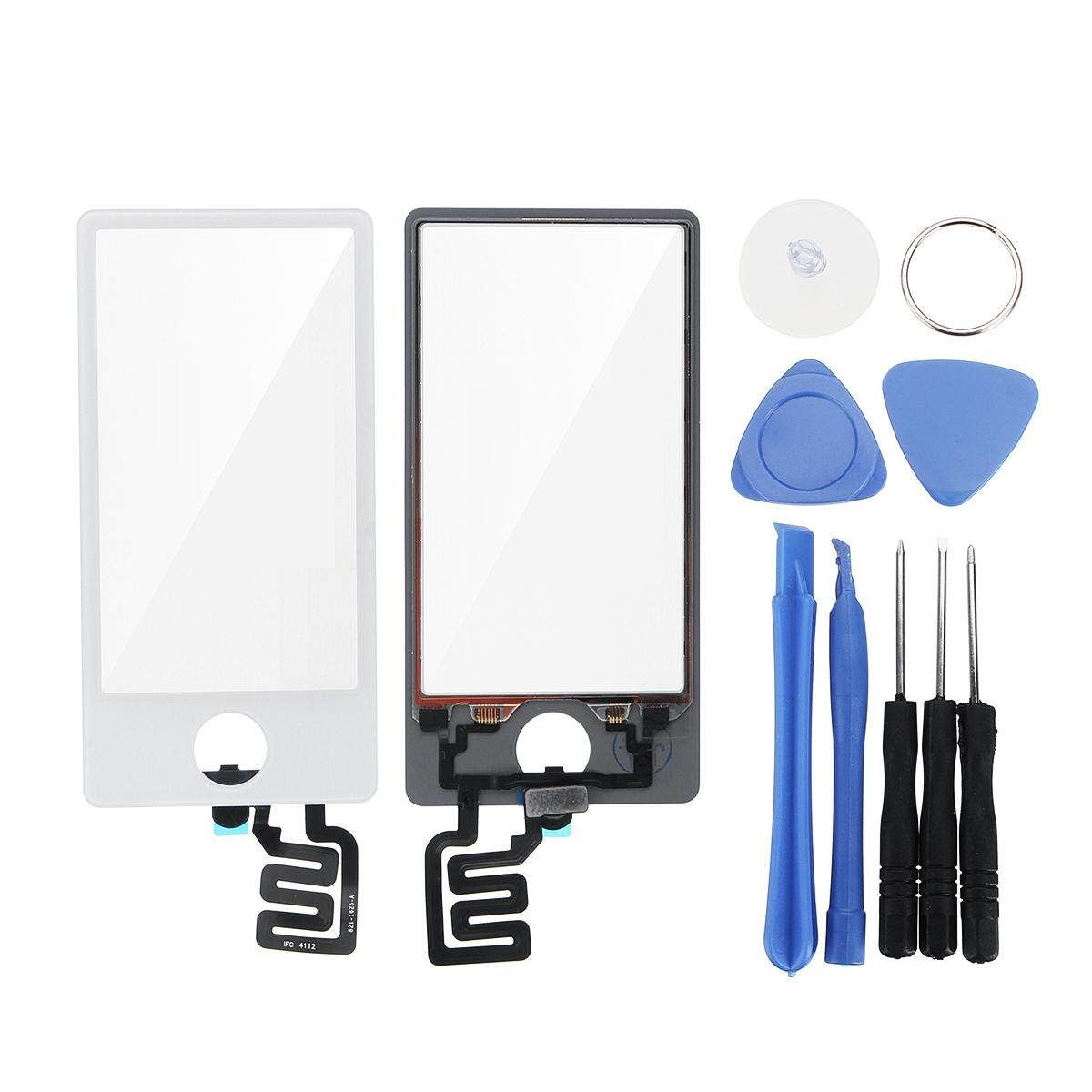White LCD Touch Screen Digitizer Assembly Replacement For IPod Nano 7 7th Gen