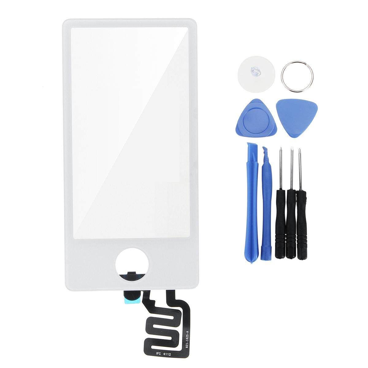White LCD Touch Screen Digitizer Assembly Replacement For IPod Nano 7 7th Gen