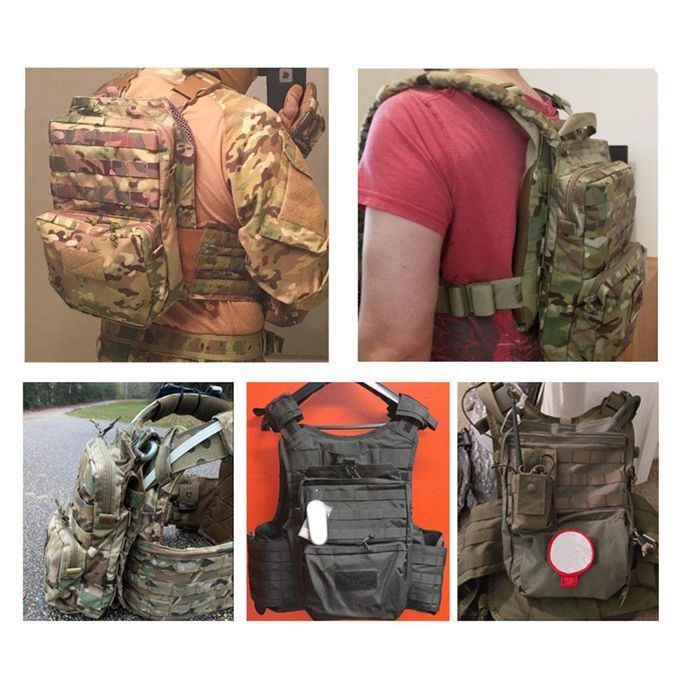 3L Hydration Backpack Cordura Nylon Reservoir For Cycling Black