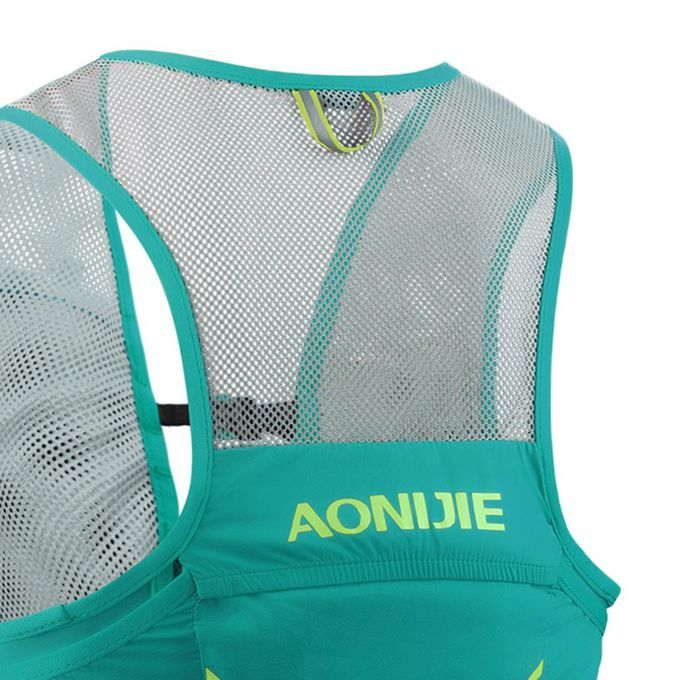 Breathable Women Men Running Vest Marathoner Trail Running Green  M L
