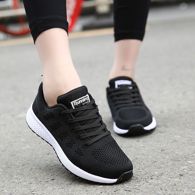 New Fashion Women's Lace Up Sneakers Couple Shoes