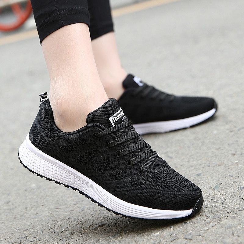 New Fashion Women's Lace Up Sneakers Couple Shoes