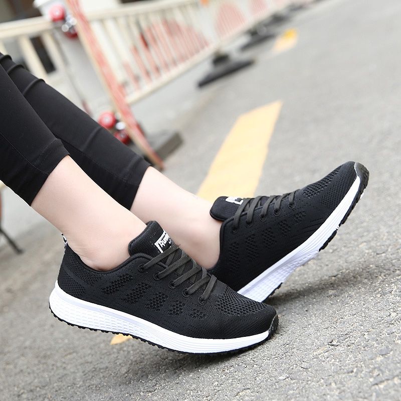 New Fashion Women's Lace Up Sneakers Couple Shoes