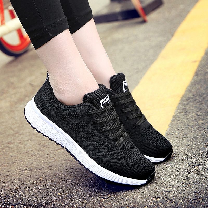 New Fashion Women's Lace Up Sneakers Couple Shoes