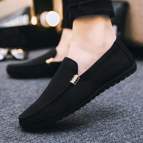 Men's Shoes Breathable Sports Shoes-black