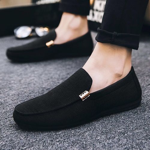 Men's Shoes Breathable Sports Shoes-black