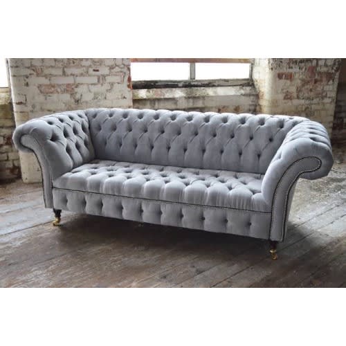 Macanson 3 Seater Tufted Sofa